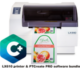 LX610 Color Label Printer with plotter/cutter