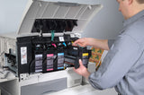 CX1200 Digital Color Label Press WITH Blue Stand